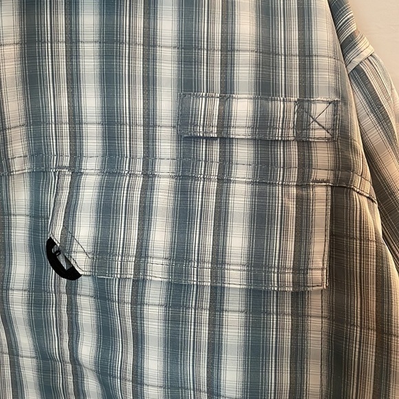 NWOT Wrangler Plaid Shirt Size 3X Short Sleeve Button Down 100%Polyester - Picture 11 of 15